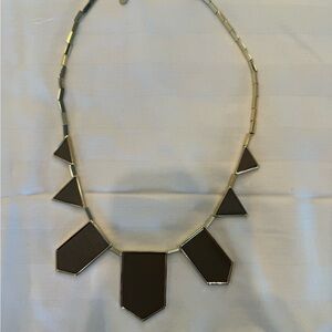 House of Harlow Elegant Silver Geometric Necklace